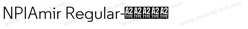 NPIAmir Regular字体转换